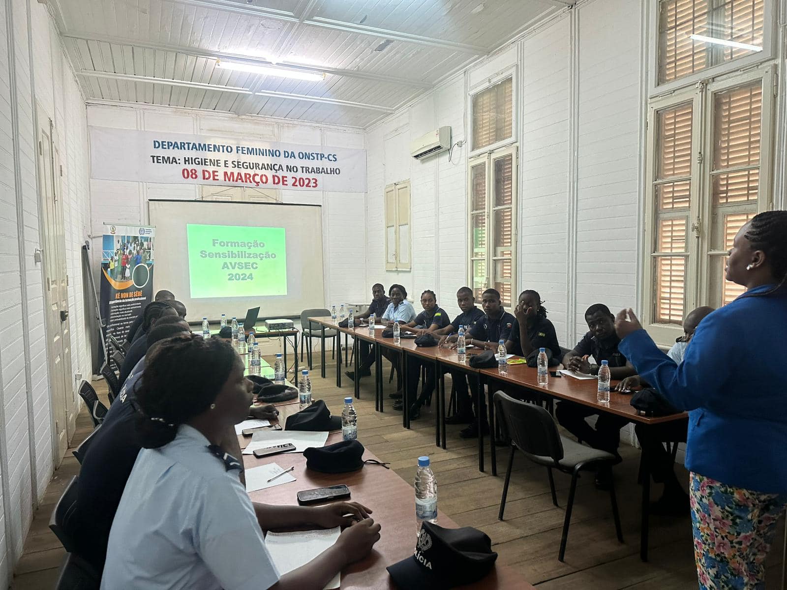 Inac Promove Sensibilização AVSEC à Polícia Nacional
