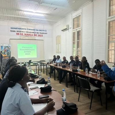 Sensibilização Policia Nacional